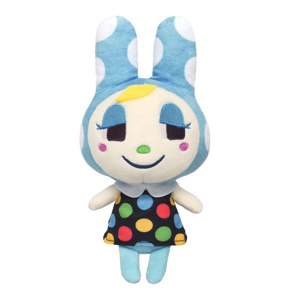 Sanei Boeki DP23 Animal Crossing All Star Collection Francine Plush Toy, Size S, Height 8.7 inches (22 cm)
