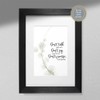 Hygge Creations Don't Say, Talk, Promise Quote Motivational A4 Print
