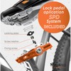 IMPALAPRO - Dual Function Bicycle Flat Pedals and SPD Pedals