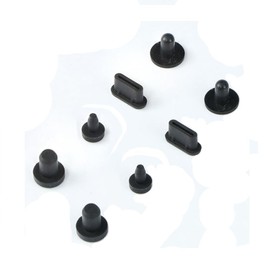 Dustproof Plug for Fiio M27 M23 JM21 M21 M15S M15 M11 PLUS LTD M11S M11 PRO M11 M9 2.5mm 3.5mm 4.4mm Jack Type-C Port Cover (Set of 2)