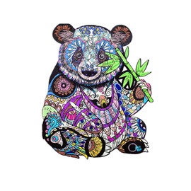 WENTUFIN - 150 Pieces Wooden Jigsaw Puzzles for Adults Large Size Wood Cut Puzzles Panda Wooden Jigsaw Puzzles Gift for Christmas, Adults, Family Games, Stress Relief Gifts