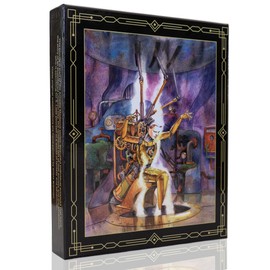 Puzzles for Adults 1000 Piece - Large Fantasy Art Jigsaw Puzzle Based On Vibrant Original Watercolor Artwork with Full-Size Reference Poster - Oracle