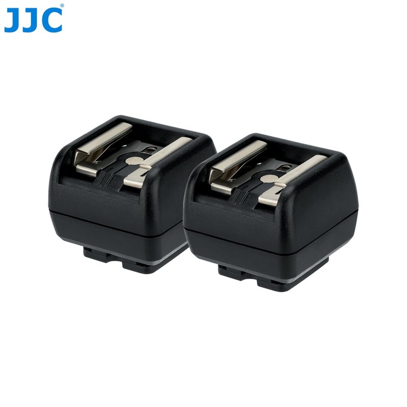JJC Flash Hot Shoe Adapter with Sync Socket for Standard