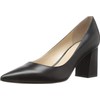 Marc Fisher LTD Women's Zala Pump, Black Leather 001, 8.5