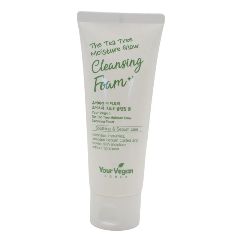 Your Vegan Limpiador Facial Tea Tree 100 ml Antiacné Piel