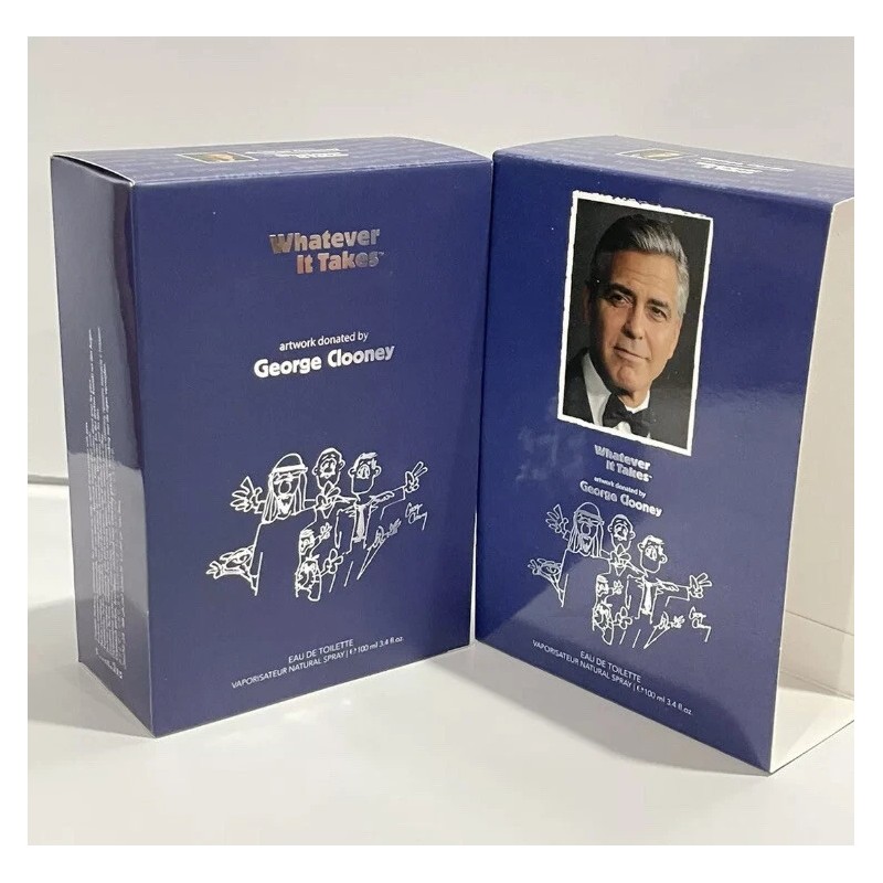George Clooney Whatever It Takes 3.4oz Edt Spray New In