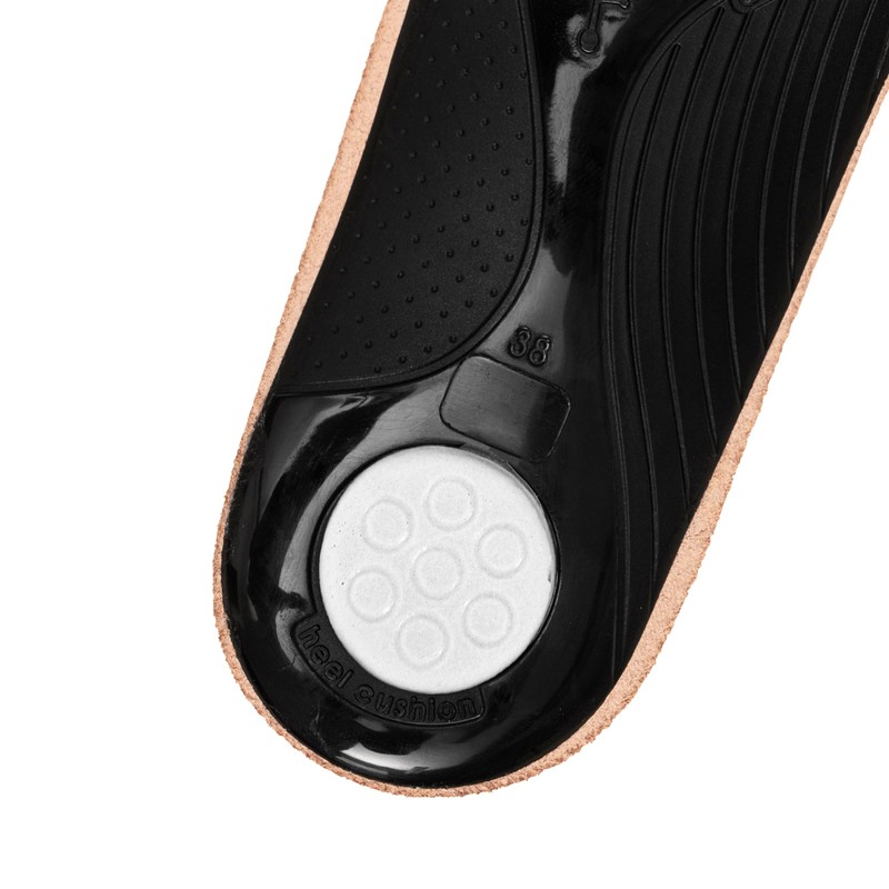 BAMA Premium Leather Footbed ¾ Orthopaedic Insole Anatomically Shaped Genuine
