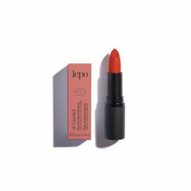LEPO 3D Lipstick, Lippenstift mit hoher Auflösung, Nr. 110, Mohnblume, mit Reiswachs und Jojobaöl, intensive Farbe und feuchtigkeitsspendende Wirkung, perfekt für dreidimensionale Lippen