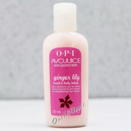 OPI Avojuice GINGER LILY Skin Quenchers Hand & Body Mini Sample Lotion 30 mL 1oz