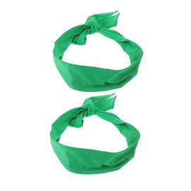 Ipetboom Adjustable Sports Headbands Women's Men's Hair Bands Sweat Absorbing Head Wraps for Tennis Yoga Fitness Workout