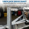 Trailer Jack Drill Adapter, Upgraded Stainless Steel 1 Inch Cordless