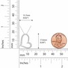 Fifth and Fine 1/4 CTW Natural Diamond Heart Pendant Necklace