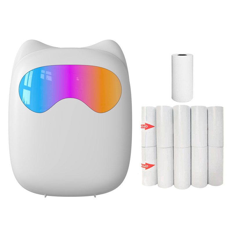 Mini Pocket Thermal Instant Photo Printer Label Maker Machine BT