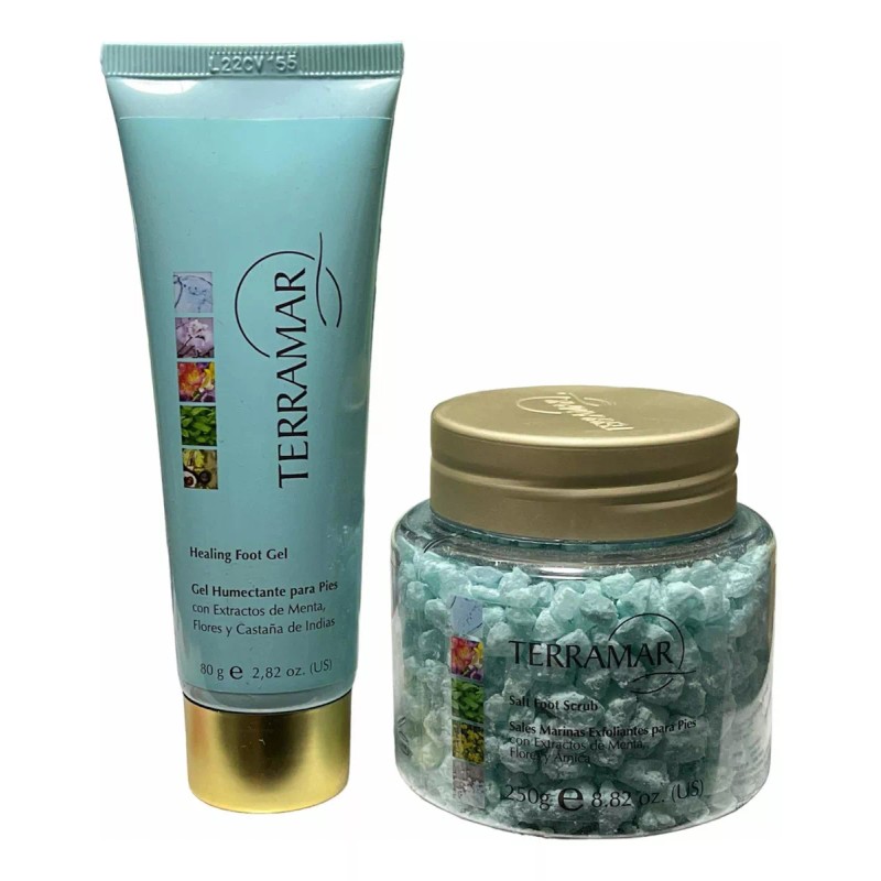 Terramar Set Spa Para Pies Terramar - Sales Marinas Exfoliante