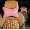 Pillow Headrest Shiny 2 Pack Car Neck Pillow for Driving