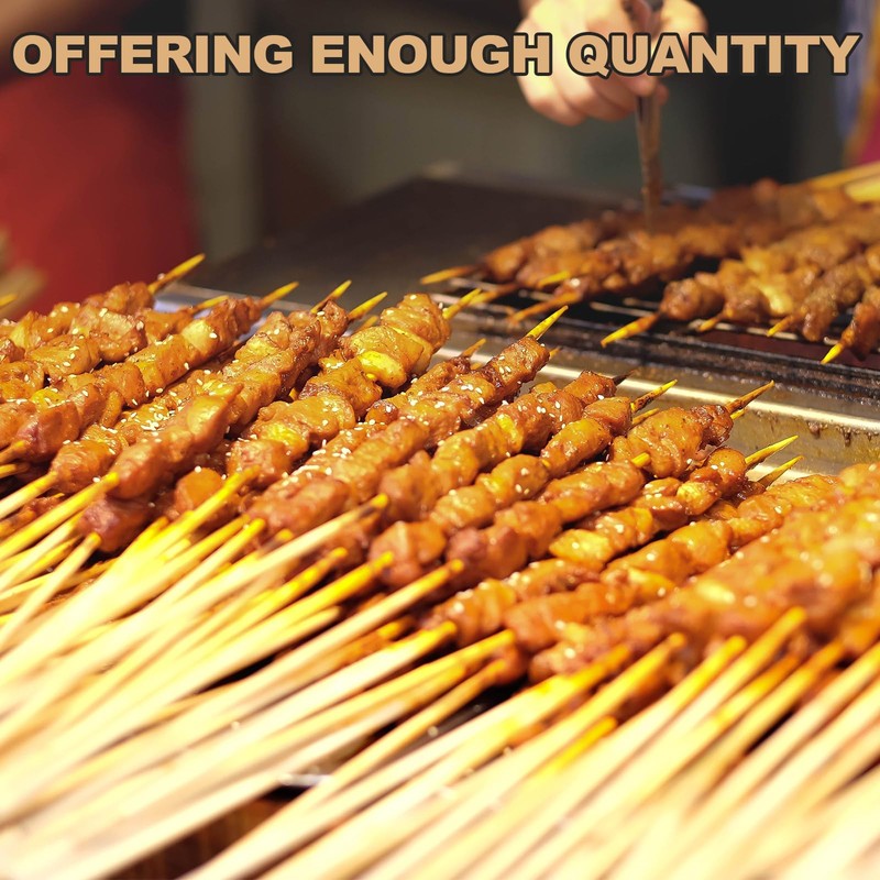 Suclain 600 Pcs 36" Long 5mm Thick Marshmallow Roasting Sticks,