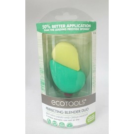 EcoTools Perfecting Blender Duo, 2 Beauty Sponges for Flawless Coverage NEW