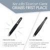 Tweezer Guru Eyebrow Tweezer (4-Piece) Professional Slant & Pointed Tweezer