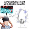 GROVL 3 Pairs Lymphvity Germanium Earrings, Unclog Lymphatic Node Magnetotherapy