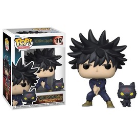 Funko Pop Jujutsu Kaisen + Protector: Pop! Animation Vinyl Figure (Gift Set Bundled with ToyBop Brand Box Protector Collector Case) (Megumi Fushiguro with Divine Dog)