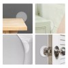 Estuchelandia Tope De Puerta Silicona Autoadhesivo Protector De Pared 6pzs