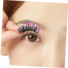 MERRYHAPY Individual False Eyelashes 3 Pairs Pack Short Fluffy Wispy Natural Look Makeup Accessories for Women