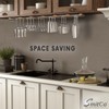 Wooden Wine Glass Holder for | Under Shelf Kitchen Stemware