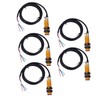 5 Pcs Infrared Photoelectric Switch NPN Normally Closed 5 To
