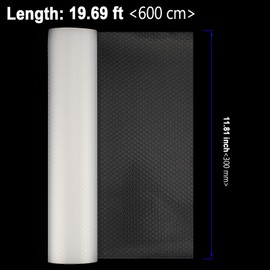 PUCSIQ 30 x 600 cm EVA Drawer Mat Cabinet Film Non-Slip Mat Drawers Evar Slip Mat Drawer for Kitchen Cabinets Shelf Cupboards Drawer Inserts Fridge Shelves