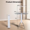 4-Legged Clothes Drying Rack Foldable,Octopus-Shaped Portable Laundry Drying Rack,Outdoor and