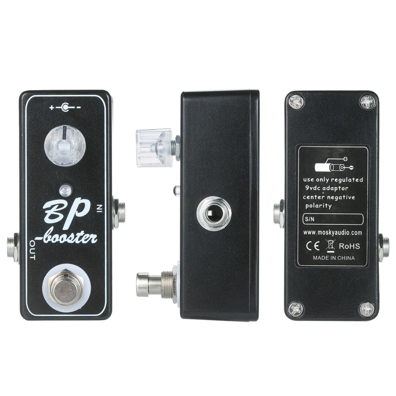 MOSKY Audio Mini Guitar Pedals BP Booster Clean Boost Effect