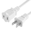 VSEER 2 Prong Polarized Plug Extension Cord with On Off