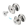 sourcing map 12mm Ball Head Stud Rivets Screw Back, 20Pack
