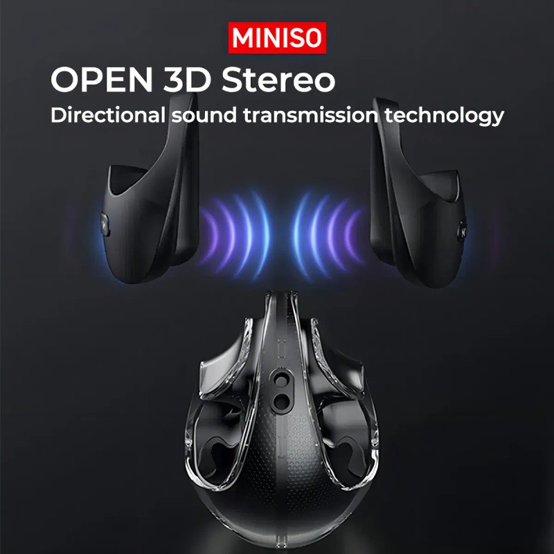 Audfonos Miniso X15 Pro Ai Audifonos Traductores Bluetooth 5.4 Ows