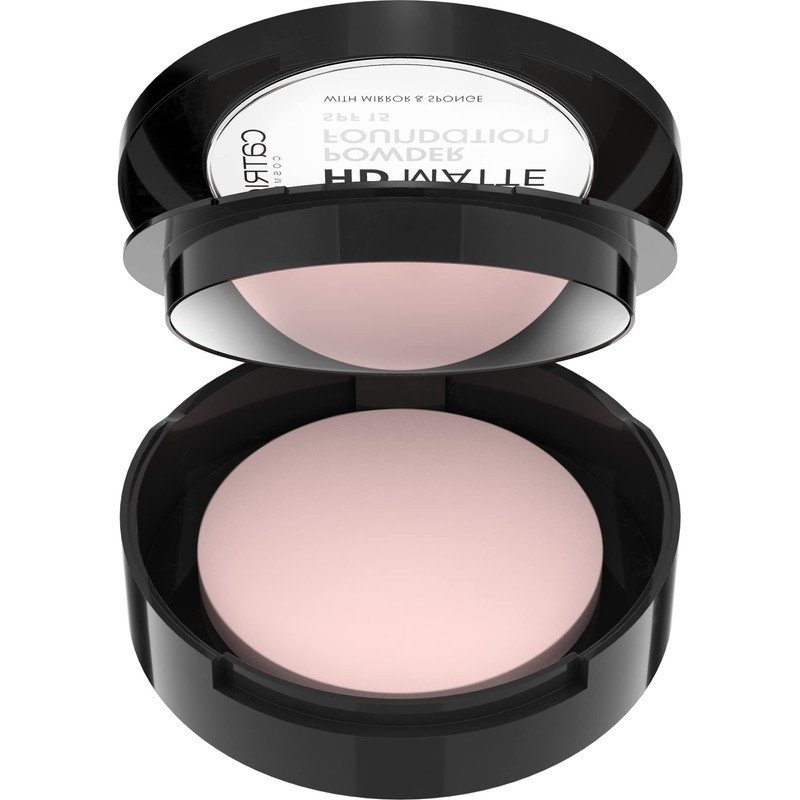 Catrice 18H HD Matte Powder Foundation, longlasting, mattifying, covering, matte