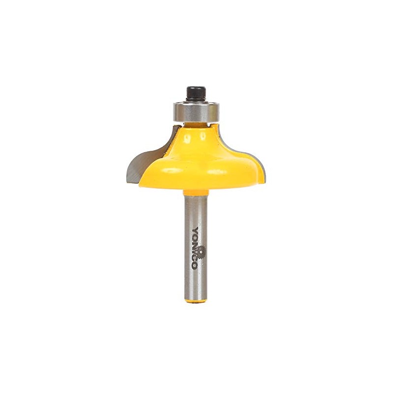 YONICO Ogee Router Bits Edge Forming 1/4-Inch Radius 1/4-Inch Shank
