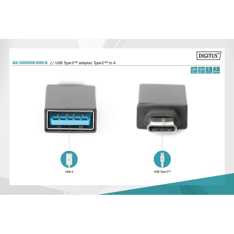 Digitus USB3.0 ADAPTER C-ST/A-BU