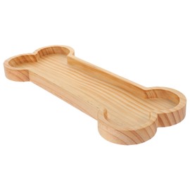 Alipis Dog Serving Tray - Dog Party Decorations, Natural Wood Snack Platters Cheese Charcuterie Plate for Home Office Housewarming Birthday Party Shop