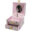 GICO Children's music jewellery box with drawer for girls, jewellery