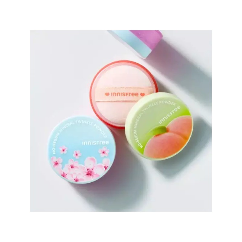 Innisfree 이니스프리 노세범 미네랄 파우더 스프링 트윙클 에디션 5g (2종