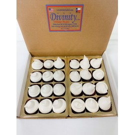 24 Piece Divinity Gift Box (Without Pecans) Old Fashioned Divinity, Just Like Home Made Divinity.