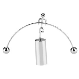 Totority Desk Sportsman Ornament Tumbler Man Metal Weightlifting Home Decor for Birthday Christmas