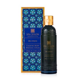SPA CEYLON DE-Stress Calming Body Massage Serum | Organic and Natural Massage Oil | Organic Massage serum
