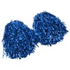 2PCS Cheerleading Pom Poms with Hard Handle Handheld Party Shakers