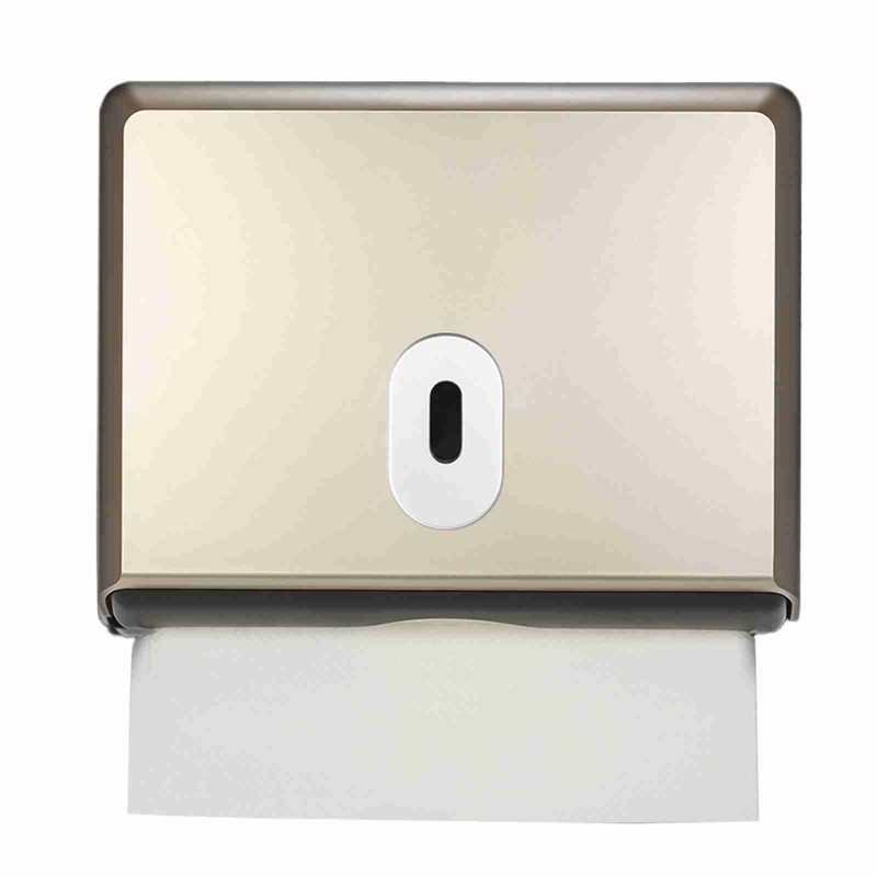 Wall-mounted Bathroom Tissue Dispenser Tissue Box Holder for Multifold Paper