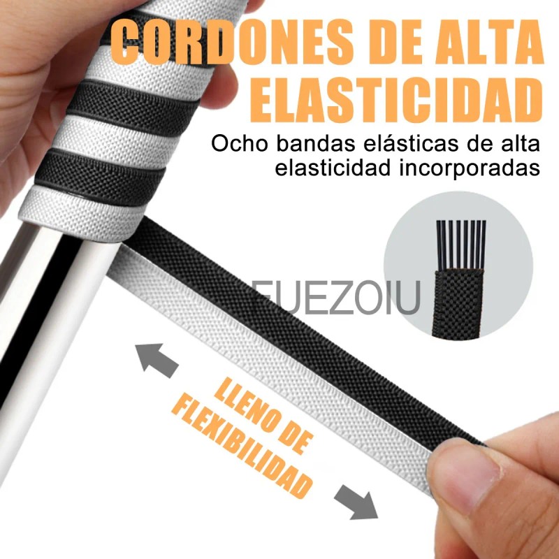 6 Pares Agujetas Sin Nudo Elásticas Hebilla Metal Para Tenis