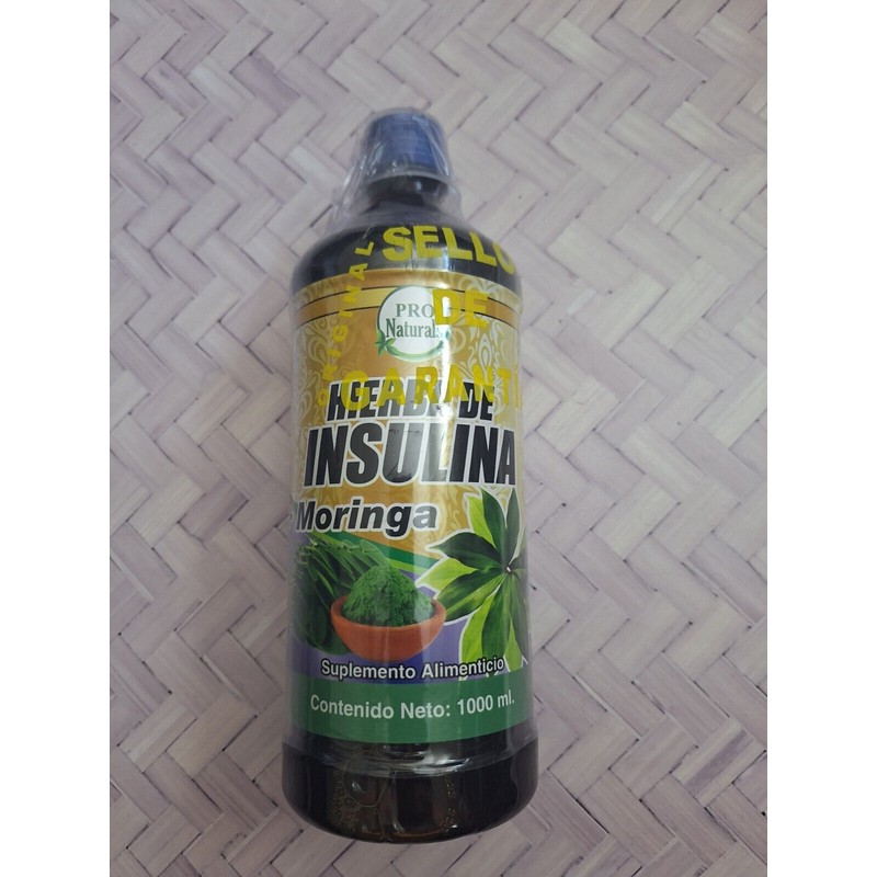 pro Naturals Tonico Hierba de Insulina + Moringa 100% Natural