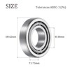 QUARKZMAN 30206 Tapered Roller Bearing Taper and Cup, 30 mm