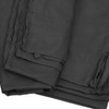 BOLLUMA 3x3m Black Screen Background Photography Backdrop, 100% Cotton Muslin