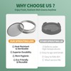 4 Pack Sprouting Lids for Mason Jars, 304 Stainless Steel